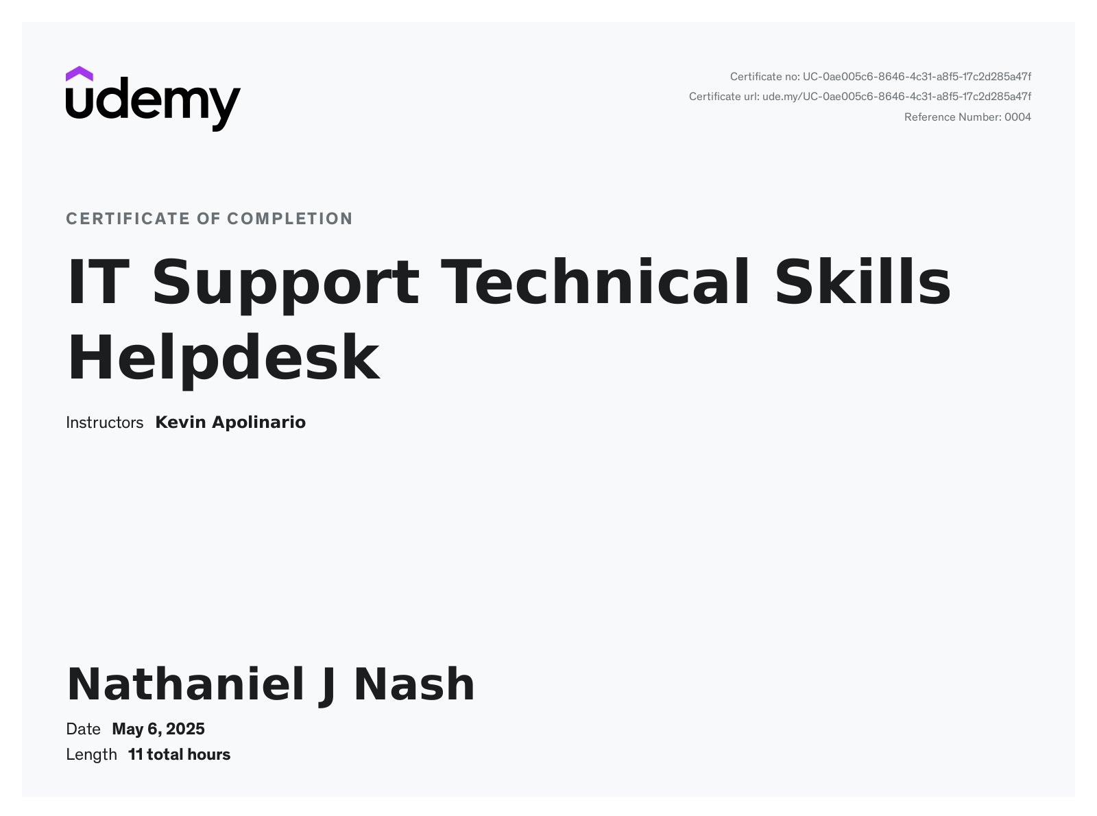 IT-Support-Technical-Skills-Helpdesk-Udemy-Complete